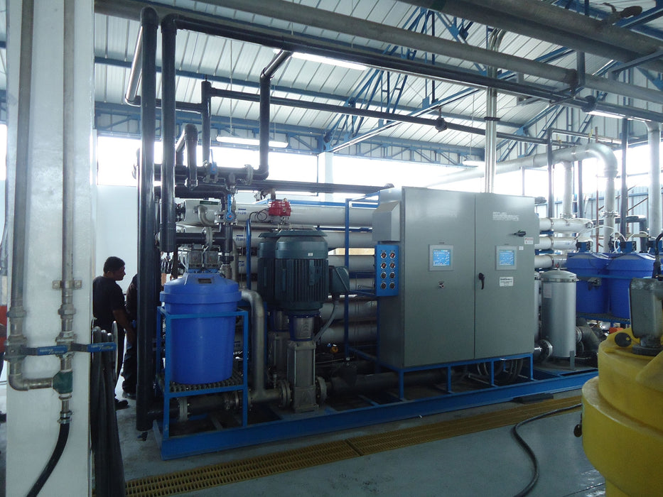 1.2M GPD RO/EDI Water Treatment for Milk Production