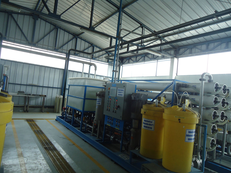 1.2M GPD RO/EDI Water Treatment for Milk Production