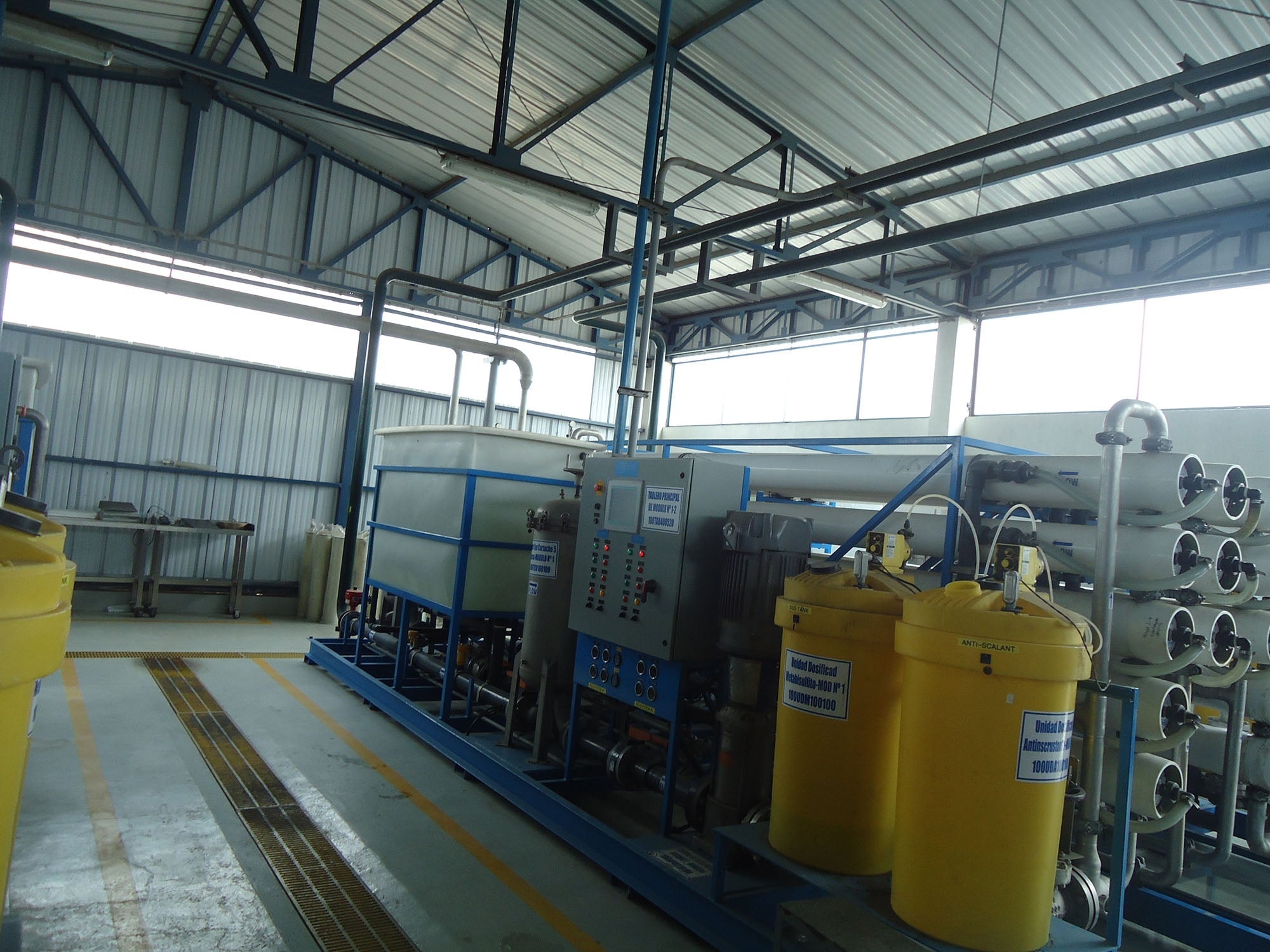 1.2M GPD RO/EDI Water Treatment for Milk Production