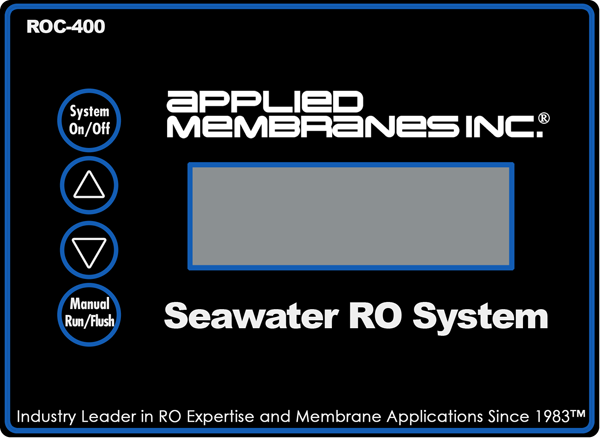 AMI ROC-400 Controller for Seawater RO System
